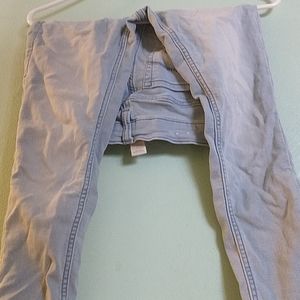 Justice Size 12 Mid-Rise Faded Blue Jeggings